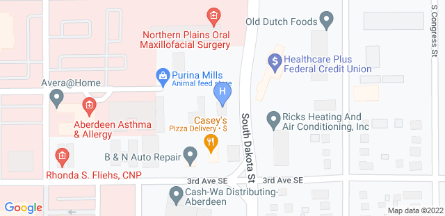 Map to Hub City MMA & BJJ